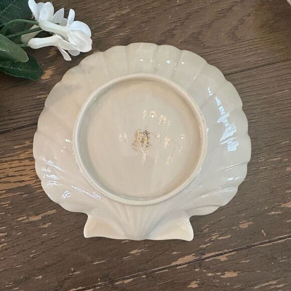 Lenox Vintage 2-Piece Set: Shell Shaped Serving Plate & Candy server made in USA - Picture 4 of 7